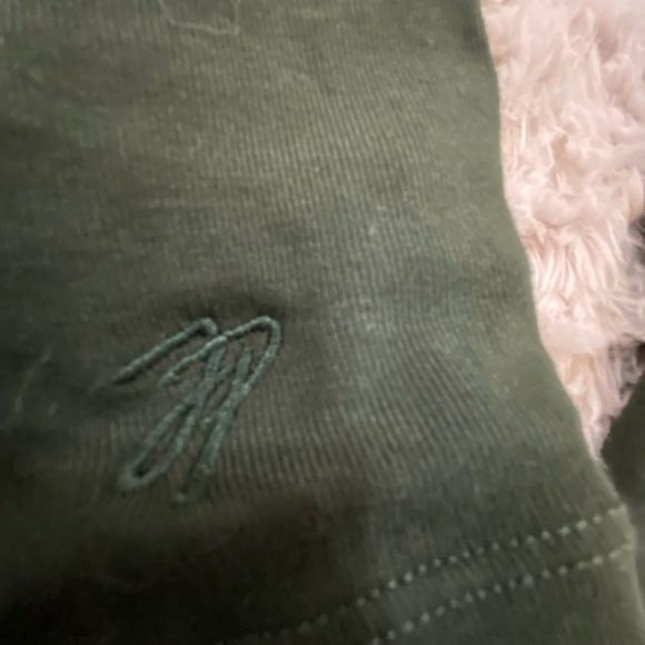 joshua perets green crop top fits a and Xs - Picture 2 of 3